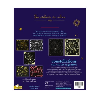 Constellations sur cartes à gratter  Nature Et Decouvertes    800516